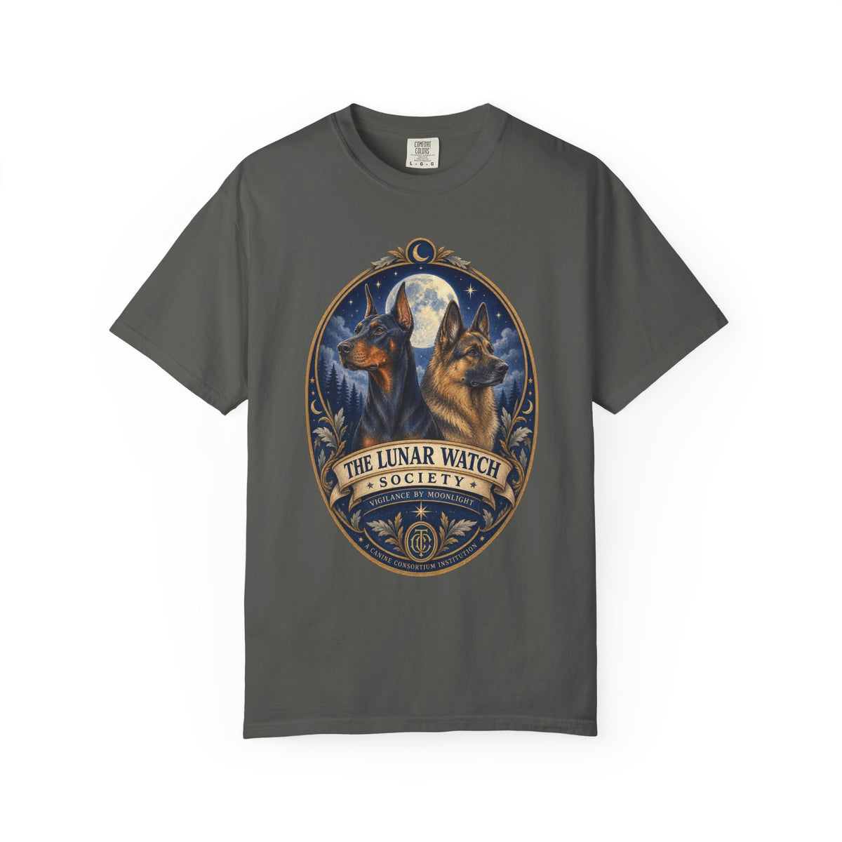 Lunar Watch Society Doberman and German Shepherd T-shirt product image