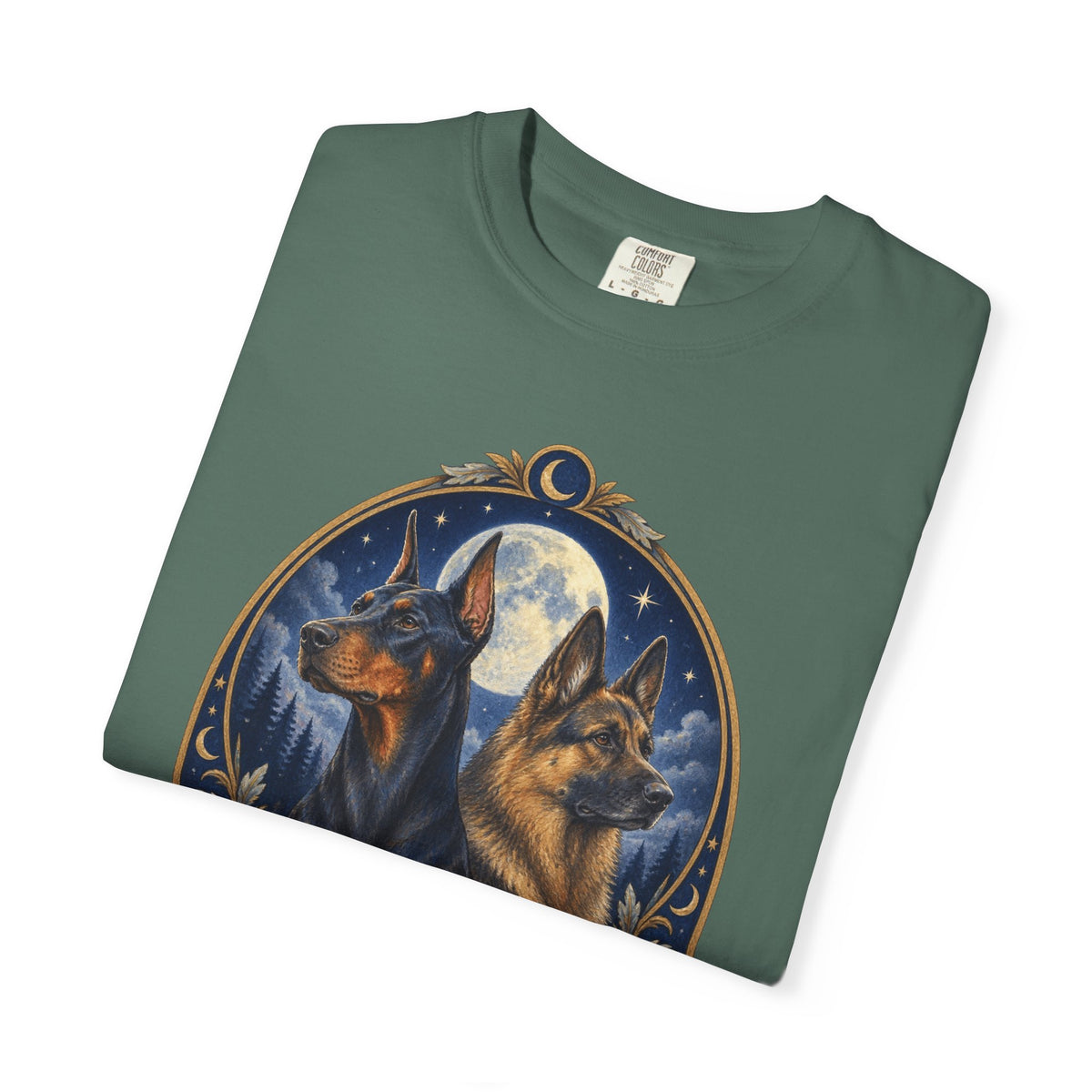 Lunar Watch Society Doberman and German Shepherd T-shirt product image